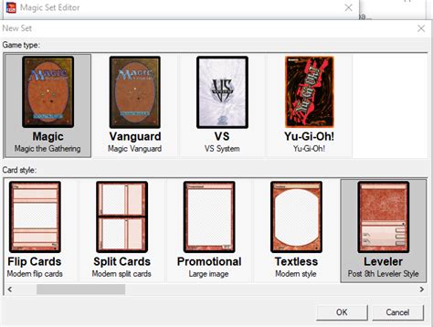Creating a card game .